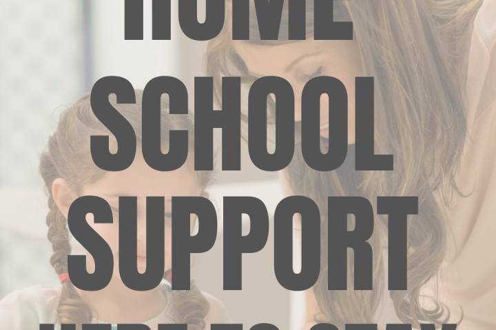A.C.E. Home Schooling Support – mother helping child with homeschool studies at home
