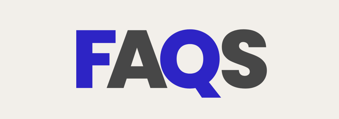 FAQs logo with blue and purple text on a light background for Accelerate Educational Ministries.